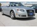 Light Silver Metallic 2007 Audi A4 2.0T quattro Cabriolet