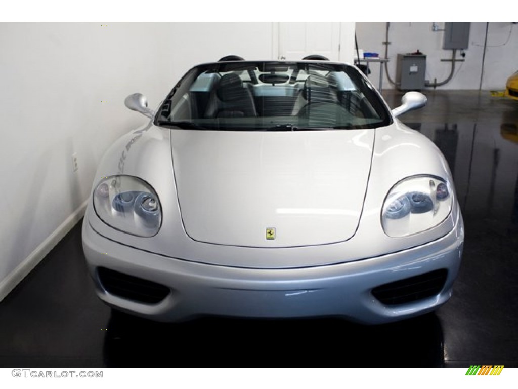 Silver 2002 Ferrari 360 Spider F1 Exterior Photo #85834702