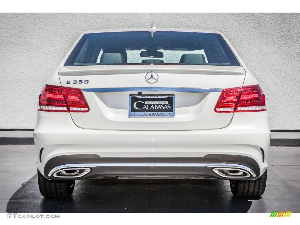 2014 E 350 Sport Sedan - Diamond White Metallic / Black photo #3