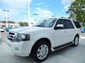 2011 White Platinum Tri-Coat Ford Expedition Limited  photo #1