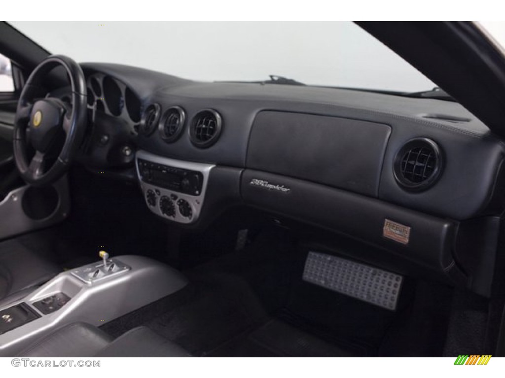 2002 Ferrari 360 Spider F1 Black Dashboard Photo #85835212