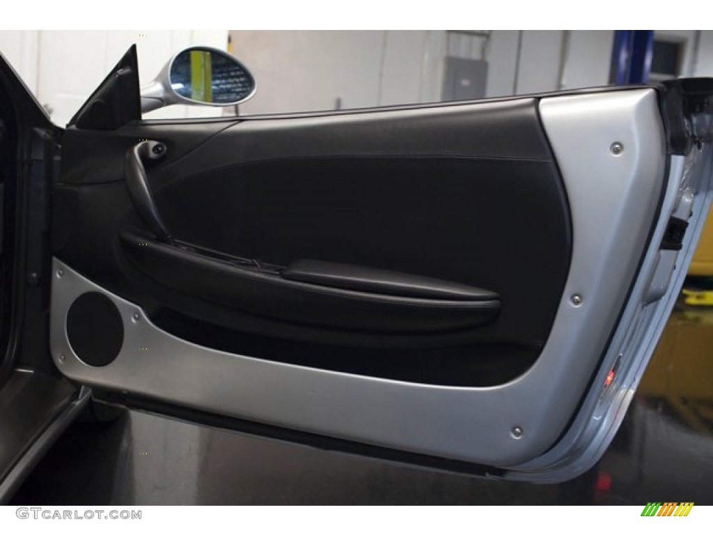 2002 Ferrari 360 Spider F1 Black Door Panel Photo #85835296