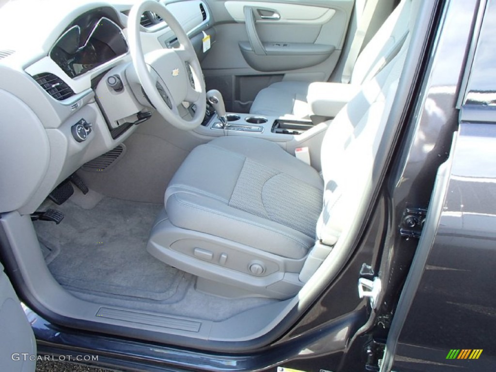 2014 Traverse LS - Cyber Grey Metallic / Dark Titanium/Light Titanium photo #3