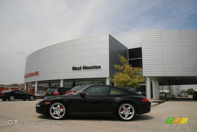 2008 911 Carrera 4S Coupe - Black / Black photo #19