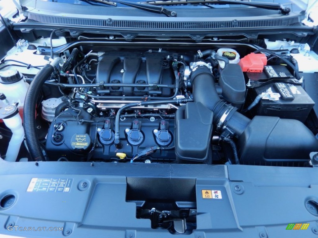 2014 Ford Flex Limited 3.5 Liter DOHC 24-Valve Ti-VCT V6 Engine Photo #85835727