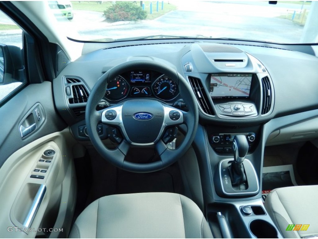 2014 Escape SE 1.6L EcoBoost - Sterling Gray / Medium Light Stone photo #8