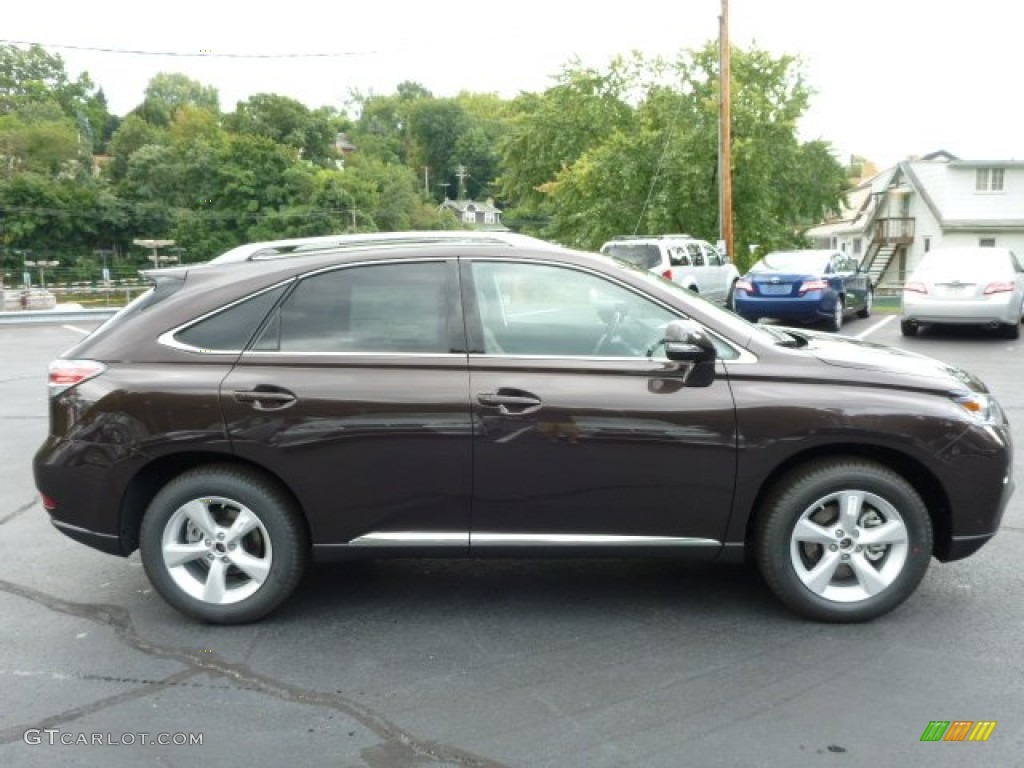 Fire Agate Pearl 2014 Lexus RX 350 AWD Exterior Photo #85836031