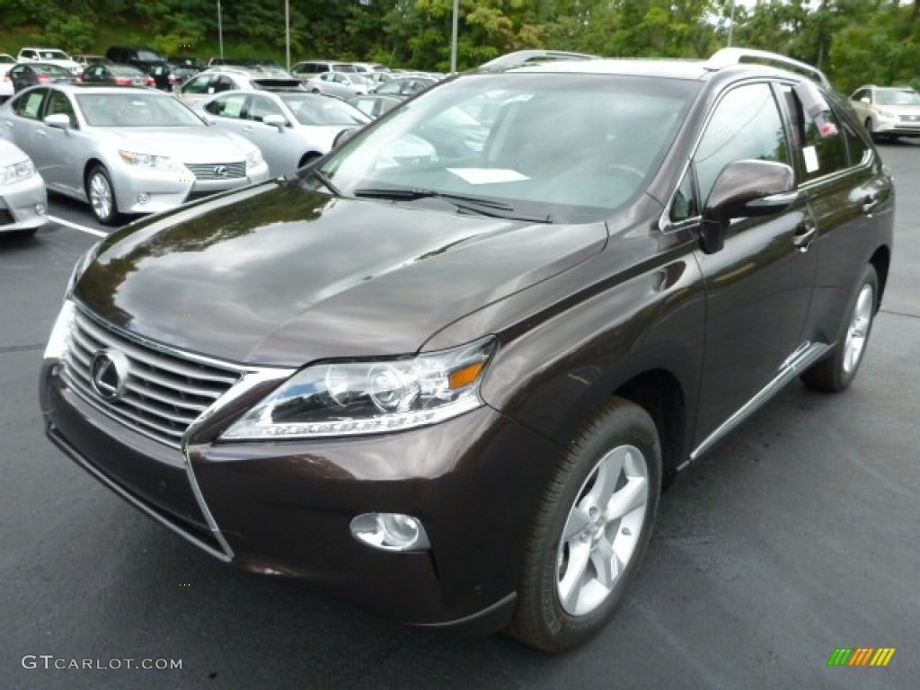 Fire Agate Pearl 2014 Lexus RX 350 AWD Exterior Photo #85836088