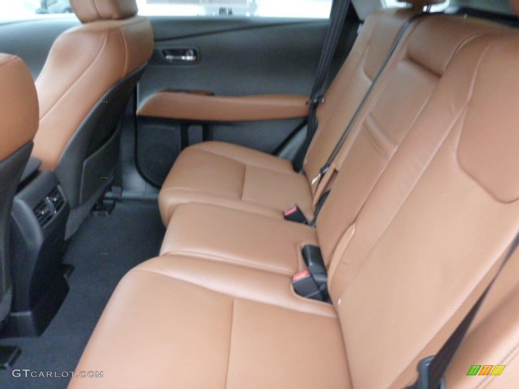 Saddle Tan Interior 2014 Lexus RX 350 AWD Photo #85836145