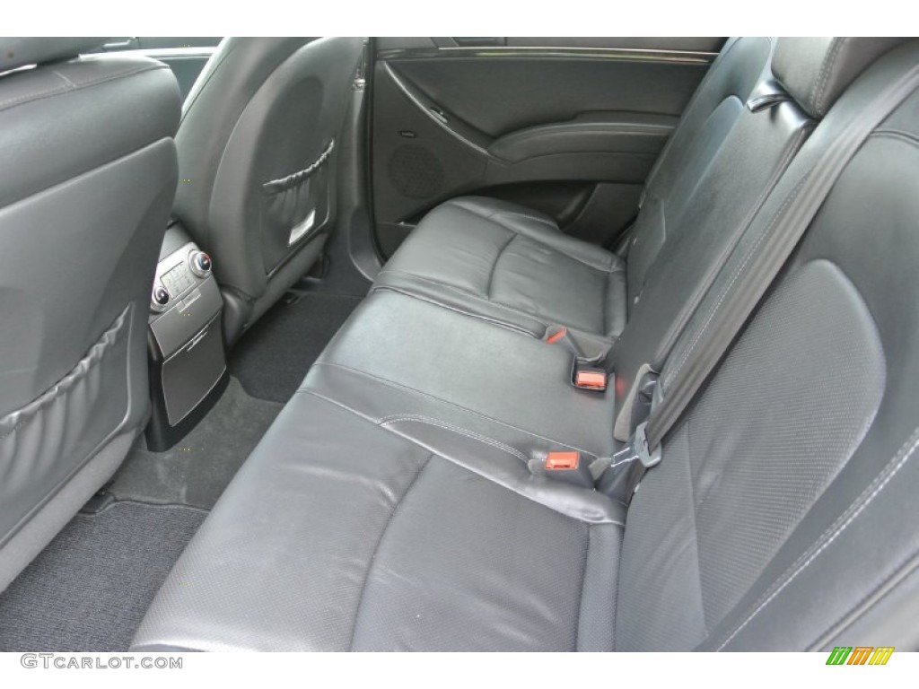 2012 Veracruz Limited AWD - Marine Blue / Black photo #19