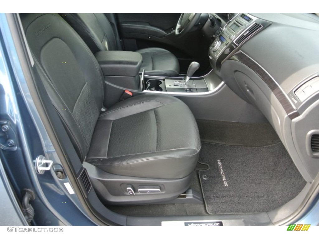 2012 Veracruz Limited AWD - Marine Blue / Black photo #22
