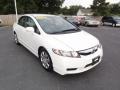 Taffeta White - Civic LX Sedan Photo No. 6