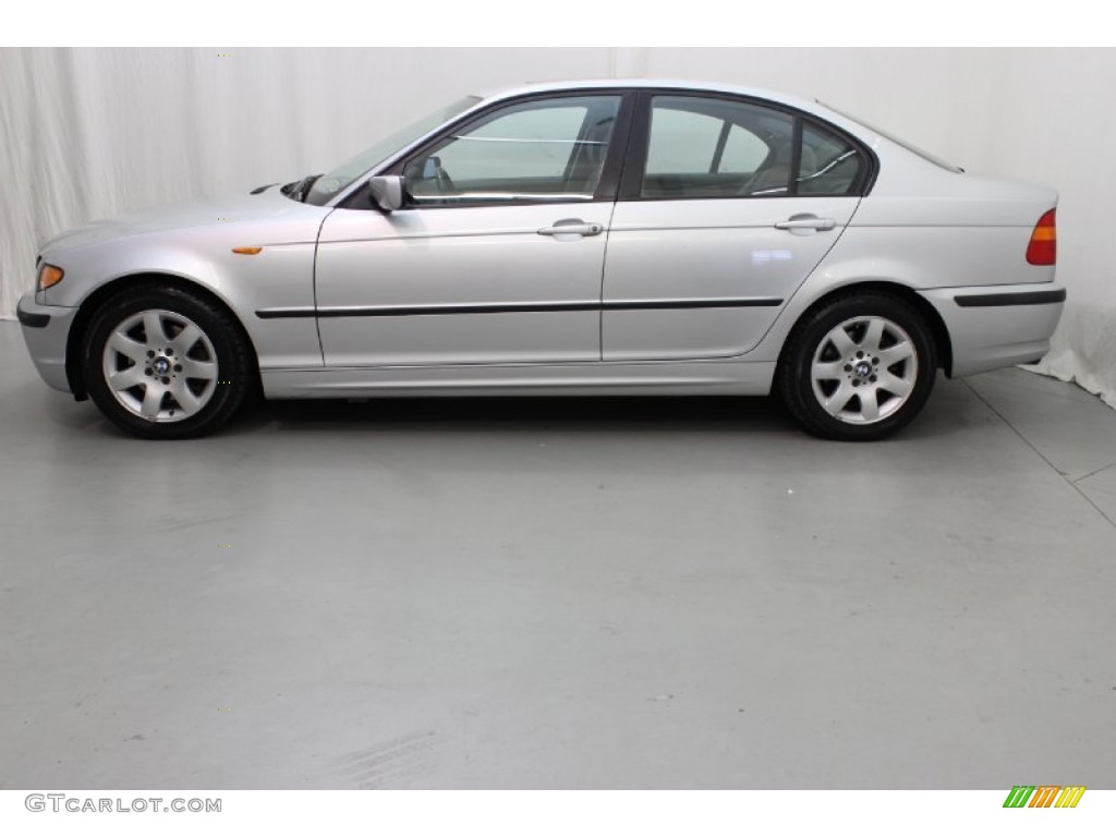 Titanium Silver Metallic 2002 BMW 3 Series 325i Sedan Exterior Photo #85838614