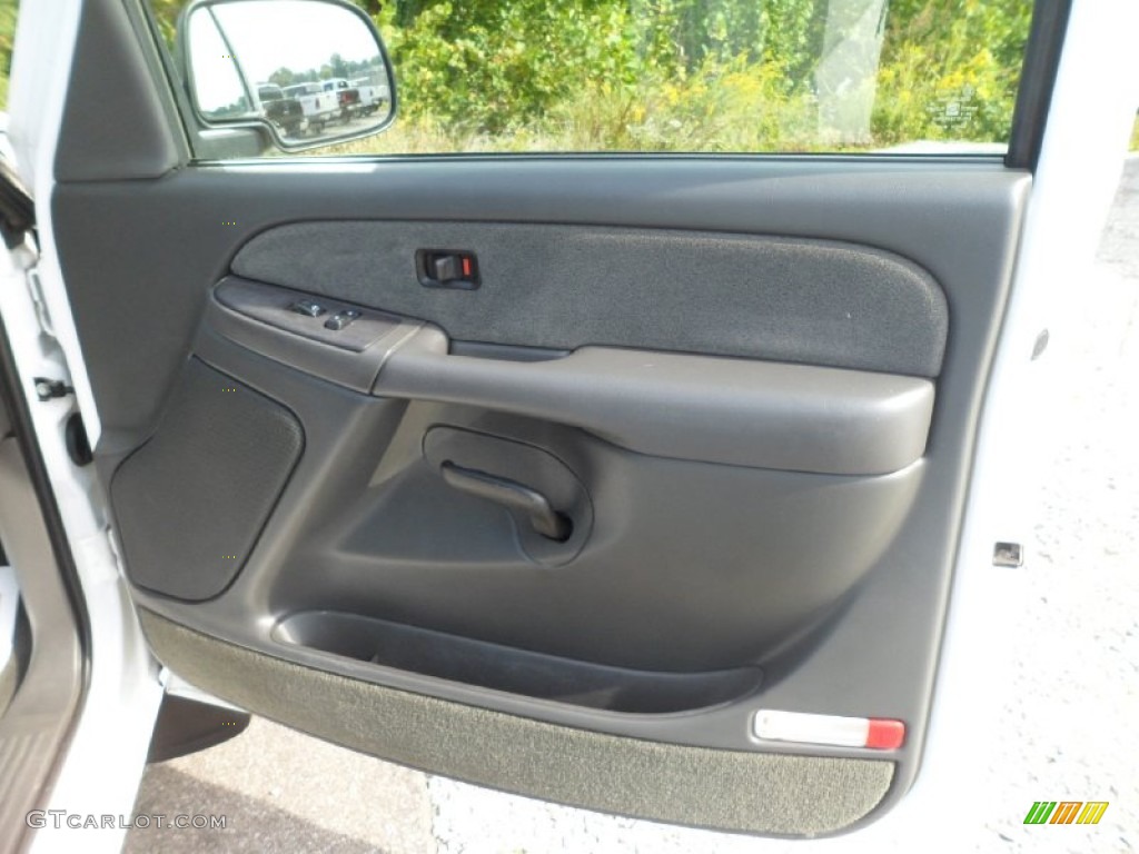 2003 Silverado 1500 LS Regular Cab 4x4 - Summit White / Dark Charcoal photo #14