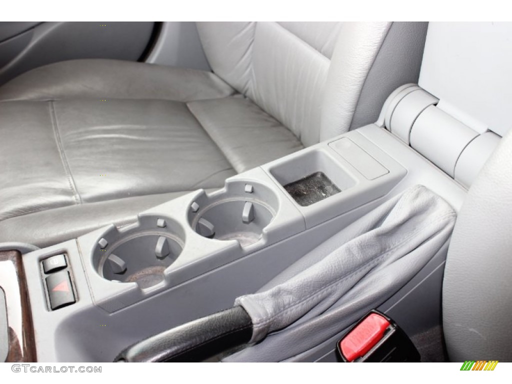2002 3 Series 325i Sedan - Titanium Silver Metallic / Grey photo #22