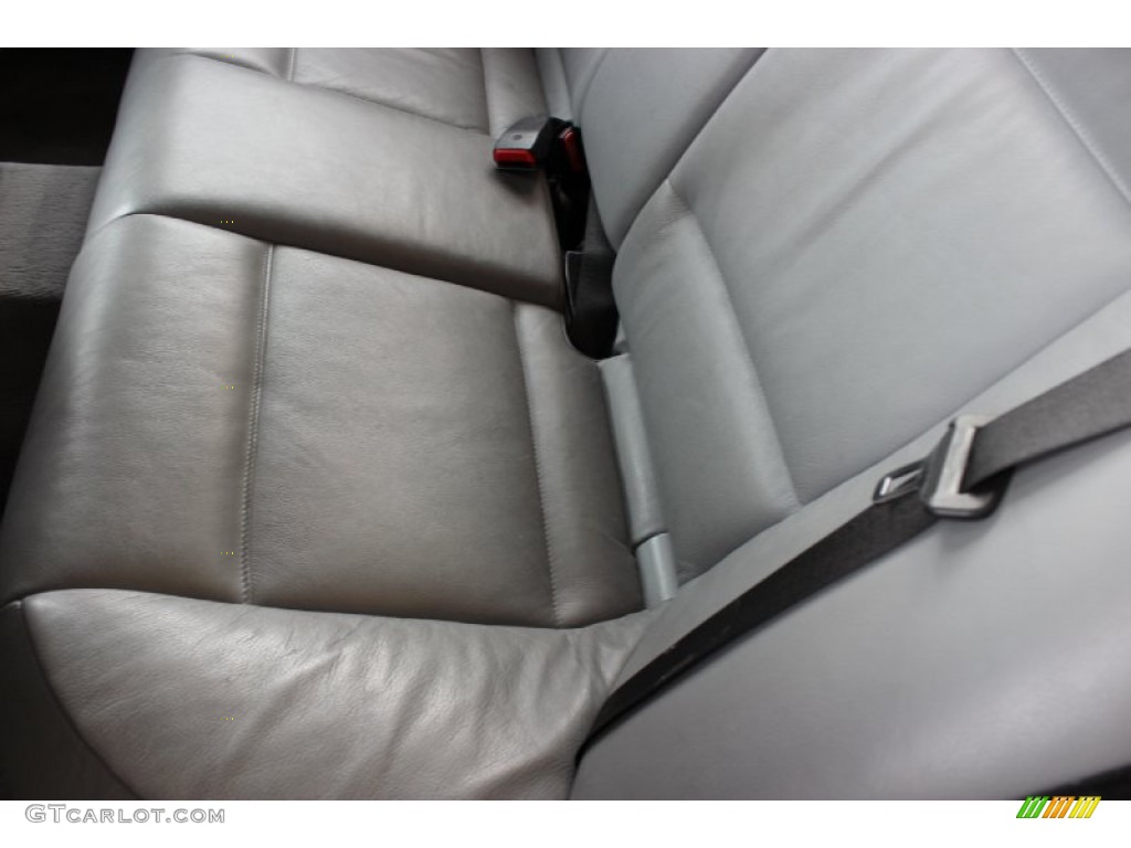 2002 3 Series 325i Sedan - Titanium Silver Metallic / Grey photo #28