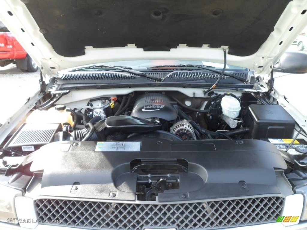 2003 Silverado 1500 LS Regular Cab 4x4 - Summit White / Dark Charcoal photo #30