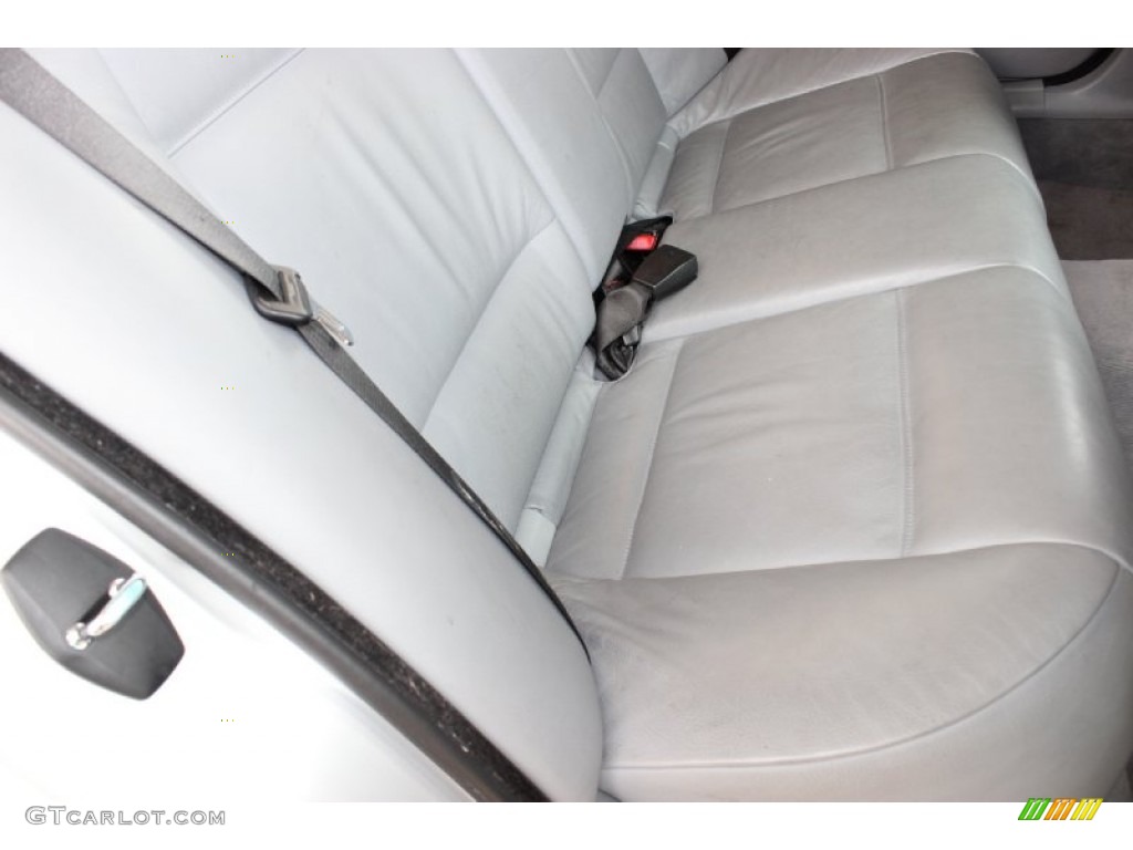 2002 3 Series 325i Sedan - Titanium Silver Metallic / Grey photo #34