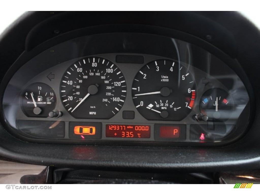 2002 BMW 3 Series 325i Sedan Gauges Photo #85839230