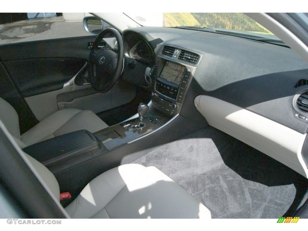 2010 IS 250 AWD - Cerulean Blue Metallic / Ecru Beige photo #12