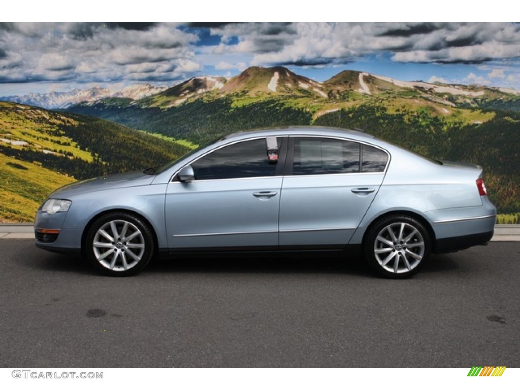 Arctic Blue Silver 2006 Volkswagen Passat 3.6 4Motion Sedan Exterior Photo #85841005
