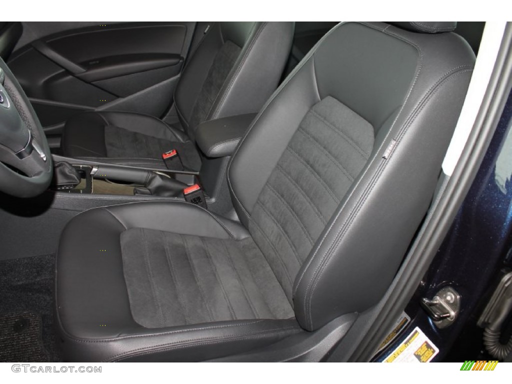 Titan Black Interior 2014 Volkswagen Passat 1.8T SEL Premium Photo #85841390