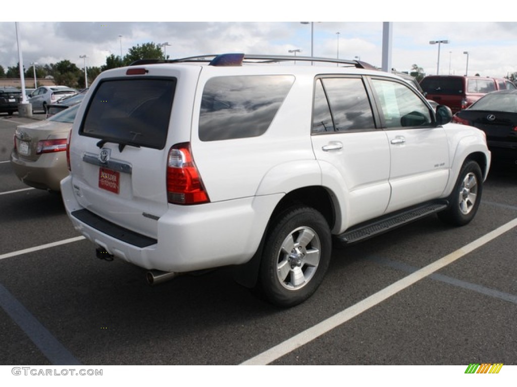 2006 4Runner SR5 4x4 - Natural White / Stone Gray photo #2