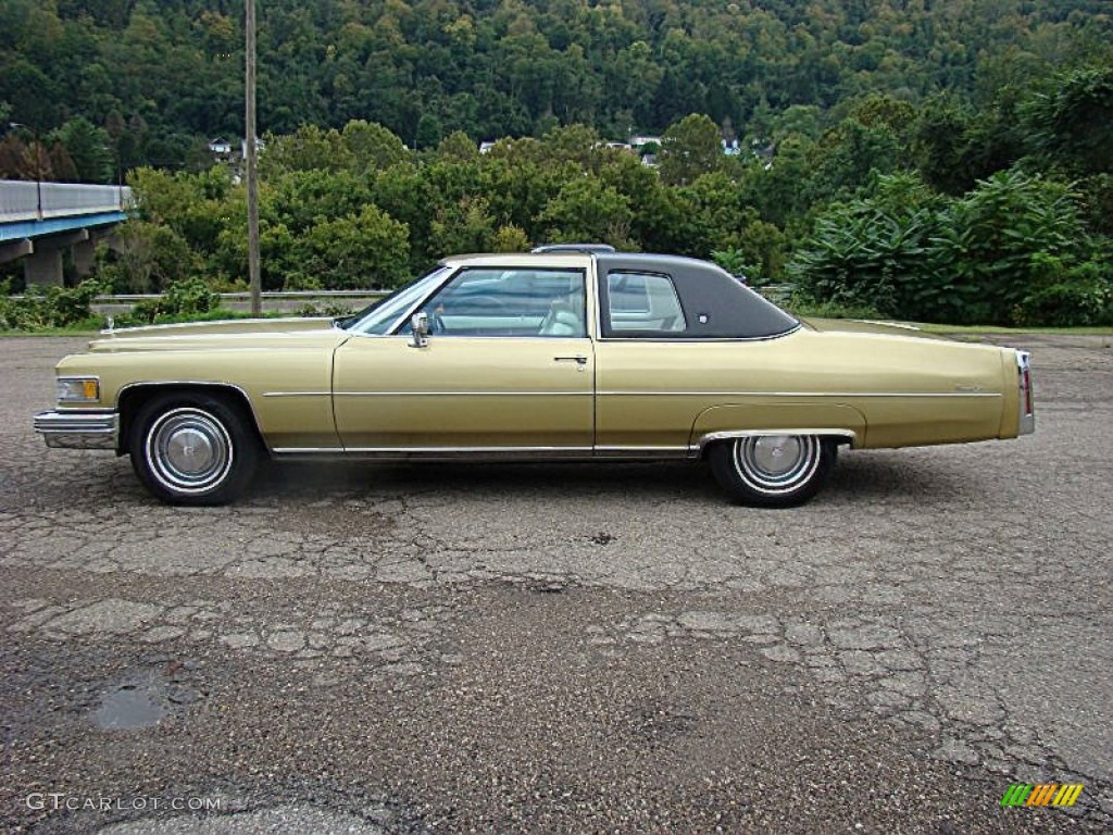 1976 DeVille Coupe - Florentine Gold Firemist / Light Ivory-Gold photo #2