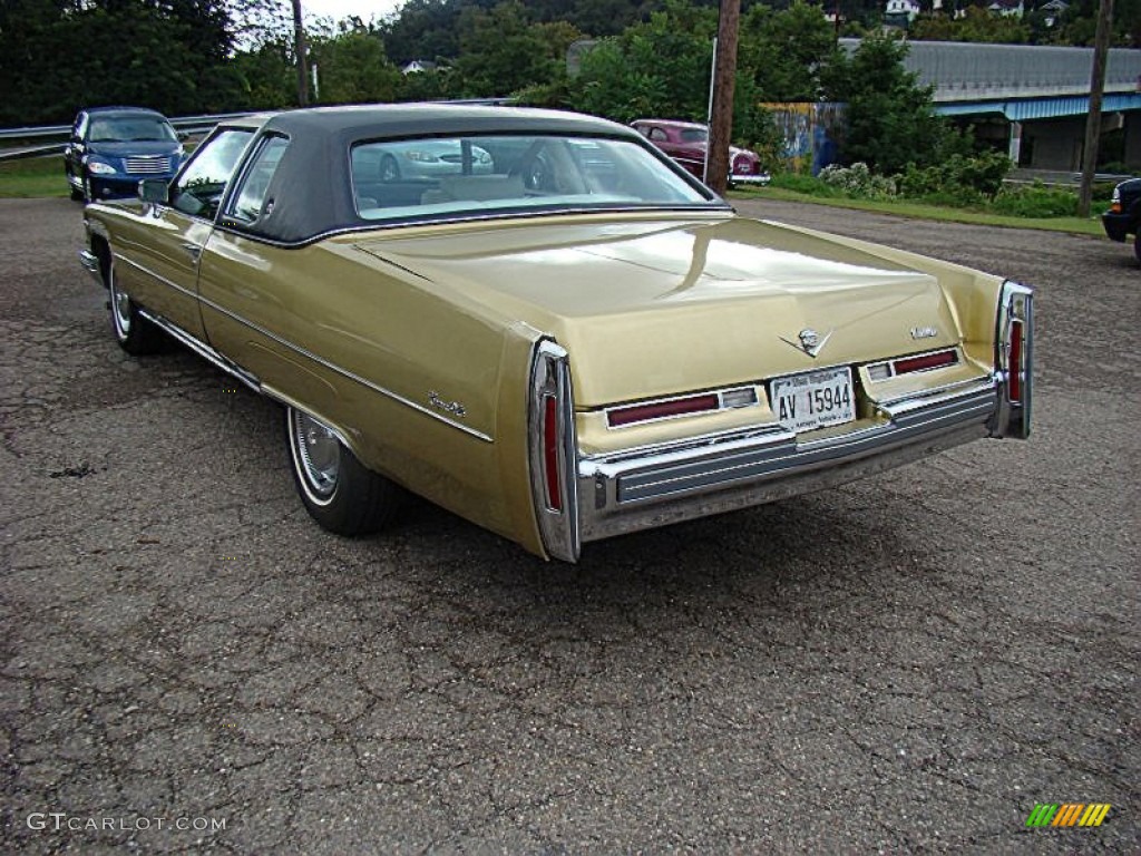 1976 DeVille Coupe - Florentine Gold Firemist / Light Ivory-Gold photo #4