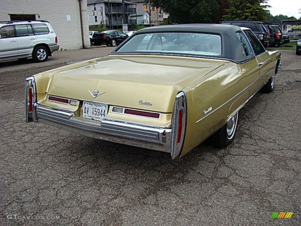 1976 DeVille Coupe - Florentine Gold Firemist / Light Ivory-Gold photo #6