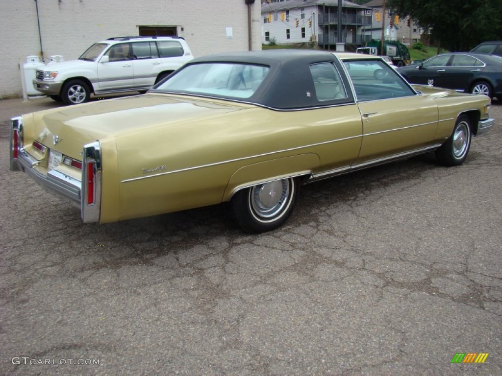 1976 DeVille Coupe - Florentine Gold Firemist / Light Ivory-Gold photo #7
