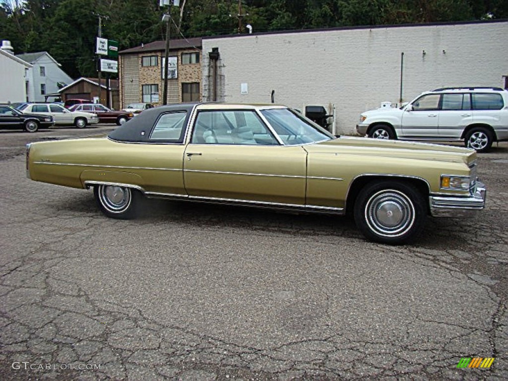 1976 DeVille Coupe - Florentine Gold Firemist / Light Ivory-Gold photo #9