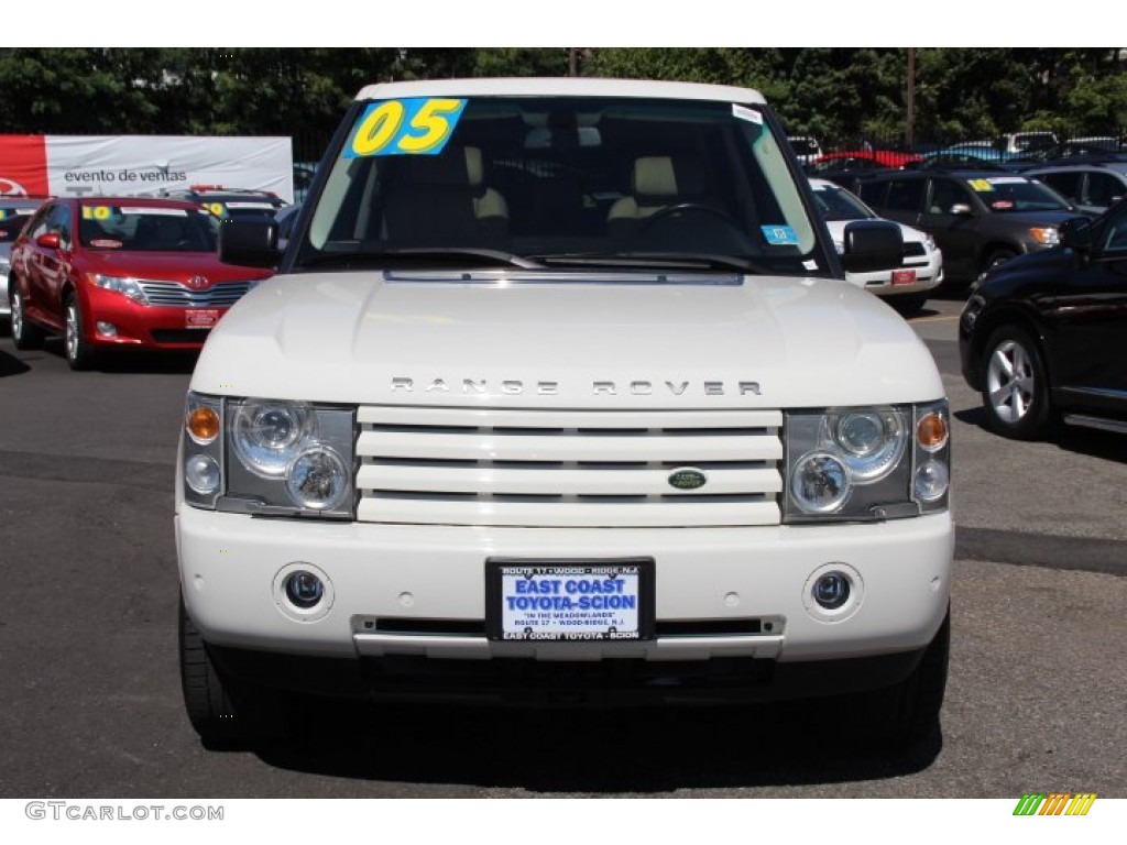 2005 Range Rover HSE - Chawton White / Ivory/Aspen photo #2