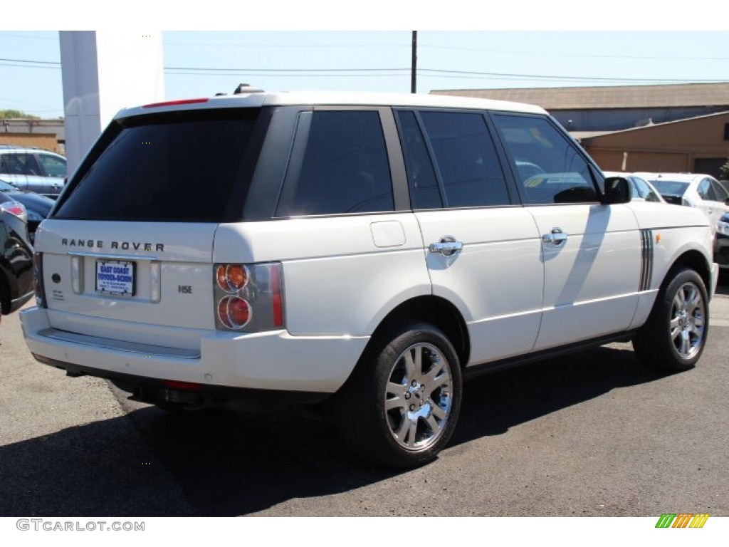 2005 Range Rover HSE - Chawton White / Ivory/Aspen photo #4