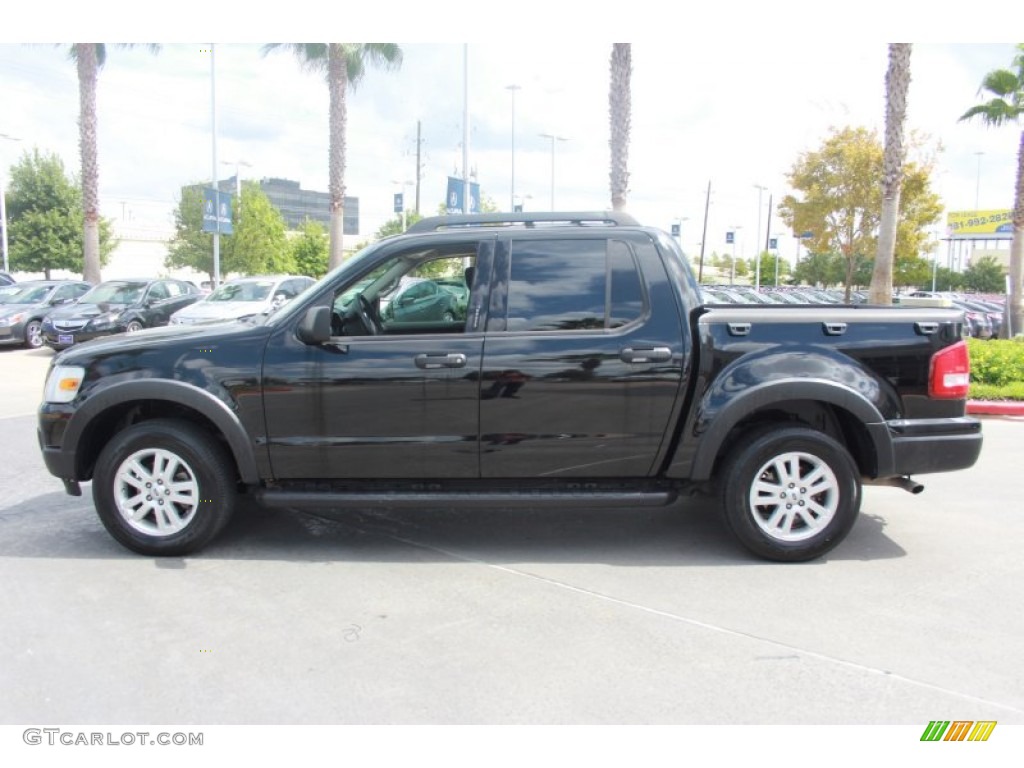 Black Pearl Slate Metallic 2009 Ford Explorer Sport Trac XLT V8 4x4 Exterior Photo #85842985