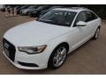 2014 Ibis White Audi A6 2.0T quattro Sedan  photo #3