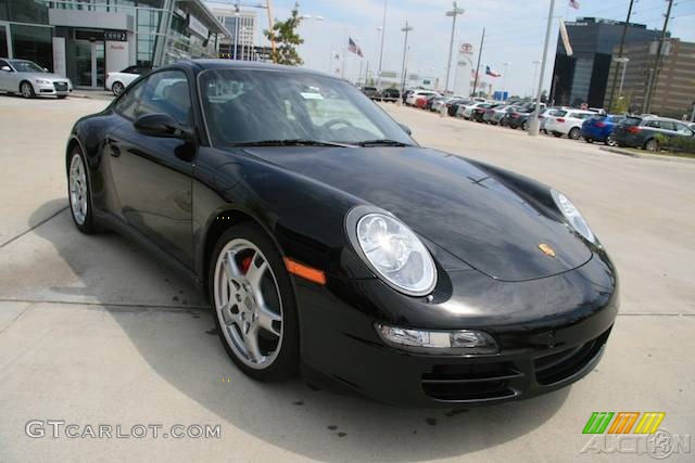 2008 911 Carrera 4S Coupe - Black / Black photo #36