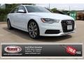 2014 Glacier White Metallic Audi A6 3.0 TDI quattro Sedan  photo #1