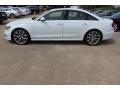 2014 Glacier White Metallic Audi A6 3.0 TDI quattro Sedan  photo #4