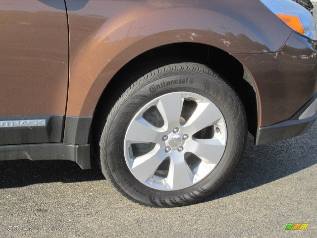 2011 Outback 2.5i Premium Wagon - Caramel Bronze Pearl / Warm Ivory photo #3
