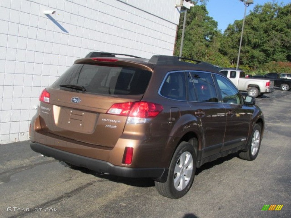 2011 Outback 2.5i Premium Wagon - Caramel Bronze Pearl / Warm Ivory photo #8