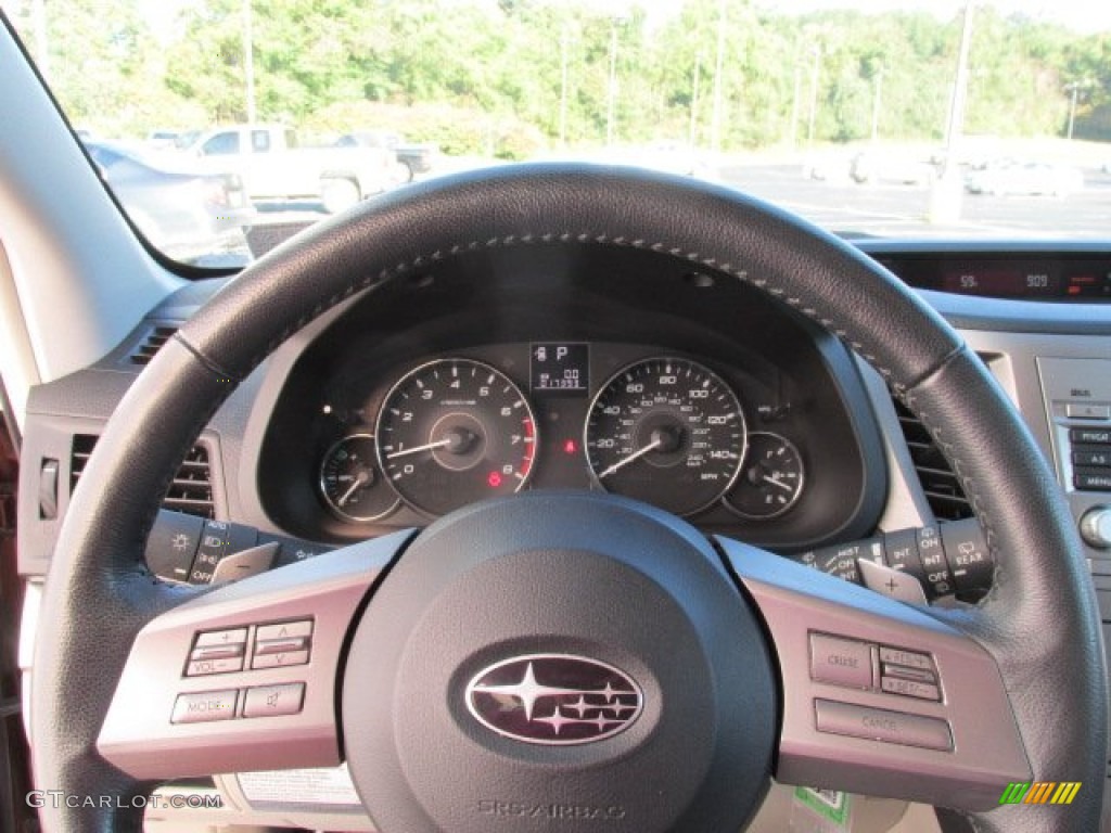2011 Outback 2.5i Premium Wagon - Caramel Bronze Pearl / Warm Ivory photo #19