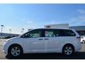 2013 Super White Toyota Sienna V6  photo #2