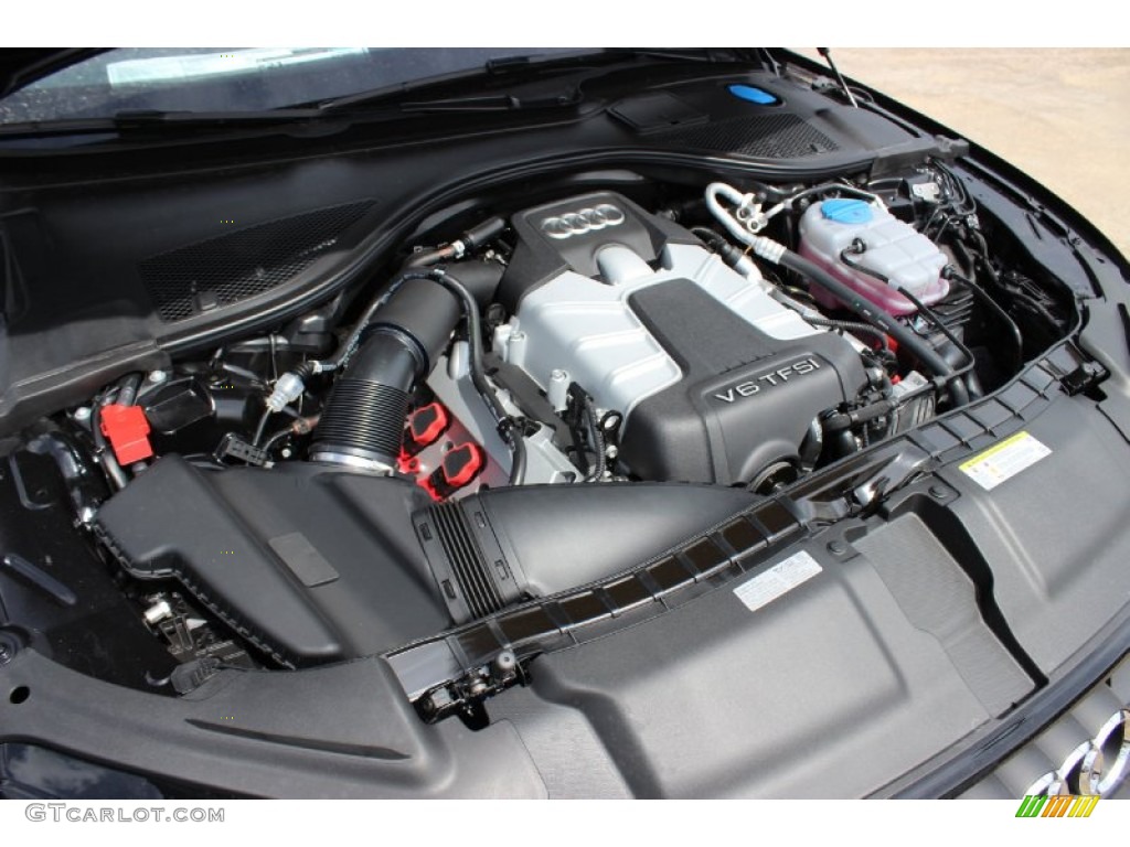 2014 Audi A7 3.0T quattro Prestige 3.0 Liter Supercharged FSI DOHC 24-Valve VVT V6 Engine Photo #85845942