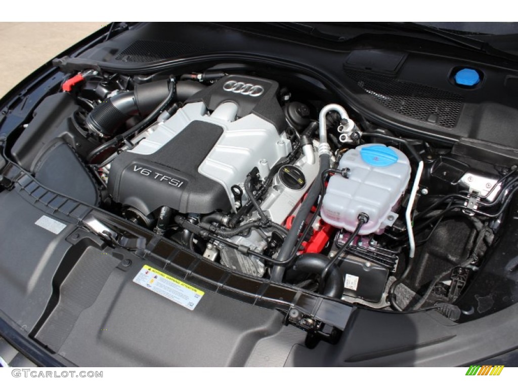 2014 Audi A7 3.0T quattro Prestige 3.0 Liter Supercharged FSI DOHC 24-Valve VVT V6 Engine Photo #85845960