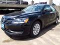 2014 Black Volkswagen Passat 2.5L S  photo #3