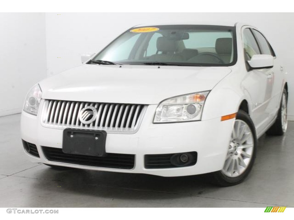 2007 Milan V6 Premier AWD - Oxford White / Camel photo #2