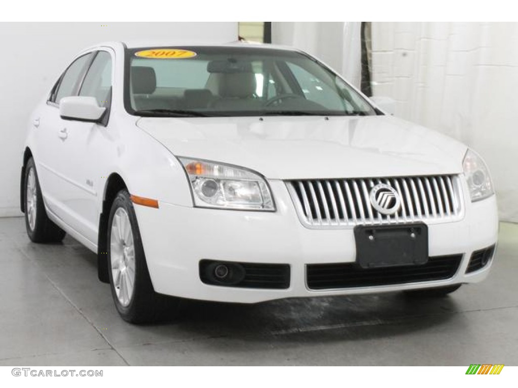 2007 Milan V6 Premier AWD - Oxford White / Camel photo #4