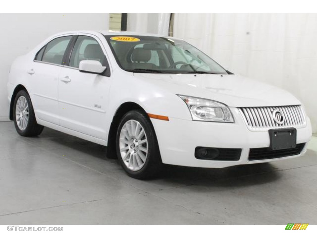 2007 Milan V6 Premier AWD - Oxford White / Camel photo #5