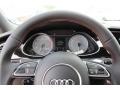 2014 Audi S4 Black/Magma Red Interior Gauges Photo